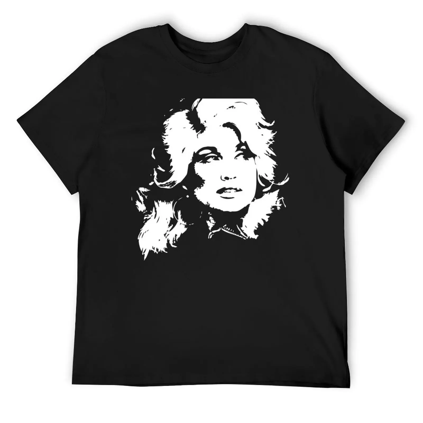 Dolly Parton singer illustration T-Shirt tops essential t shirt vintage graphic tee summer 2025 plain t shirts men