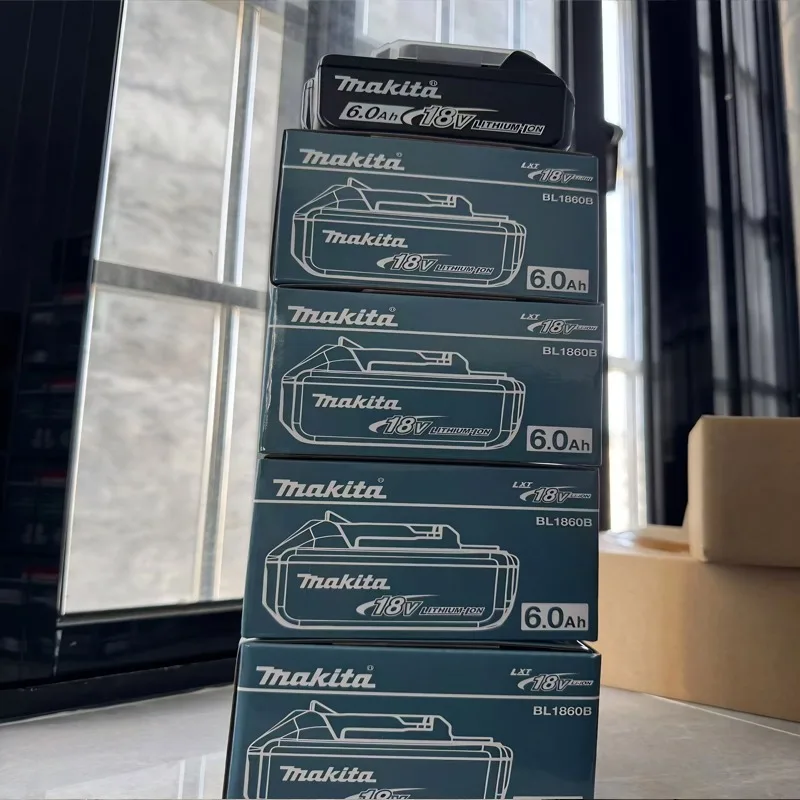

️Makita 18V 6000mAh BL1860 BL1830 BL1850 BL1860B Original Lithium ion Rechargeable Battery 18v Replacement Batteries