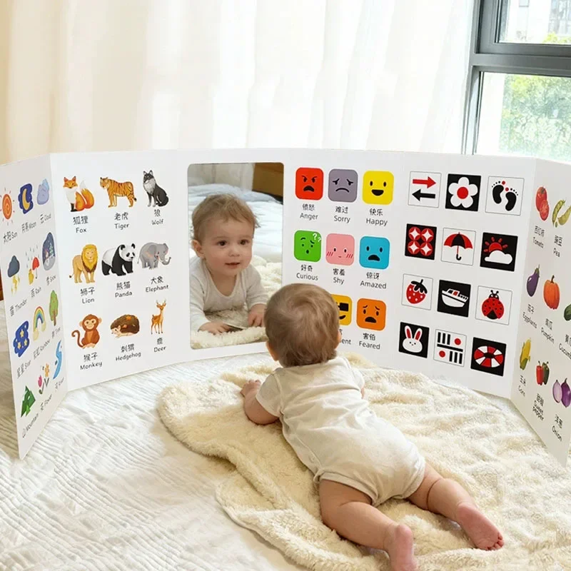 Children's Screen Cognitive Card Early Childhood Education Double sided Digital Animal Card
