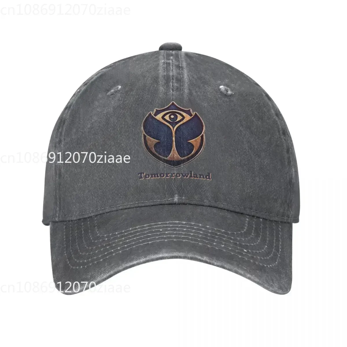 Tomorrowland Music Festival Men Women Baseball Cap Distressed Washed Hats Retro Outdoor All Seasons Travel Adjustable Headwear