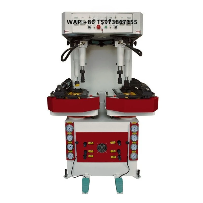 SHENGDA SD-828 Hydraulic Shoe Sole Pressing Machine Attaching Machine Sport Shoes Making Press Machine