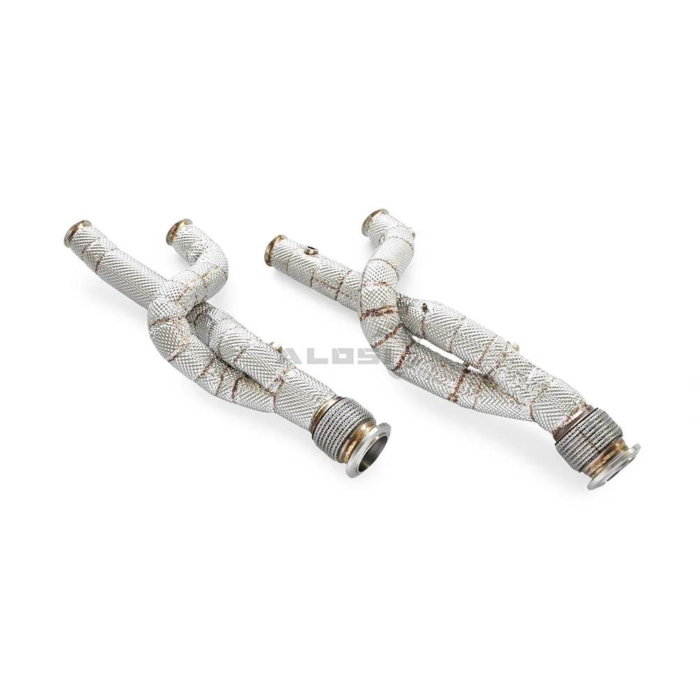 

Suitable for Lamborghini Aventador SVJ 2019 Stainless Steel Tube High Performance Lower Tube Exhaust Insulation