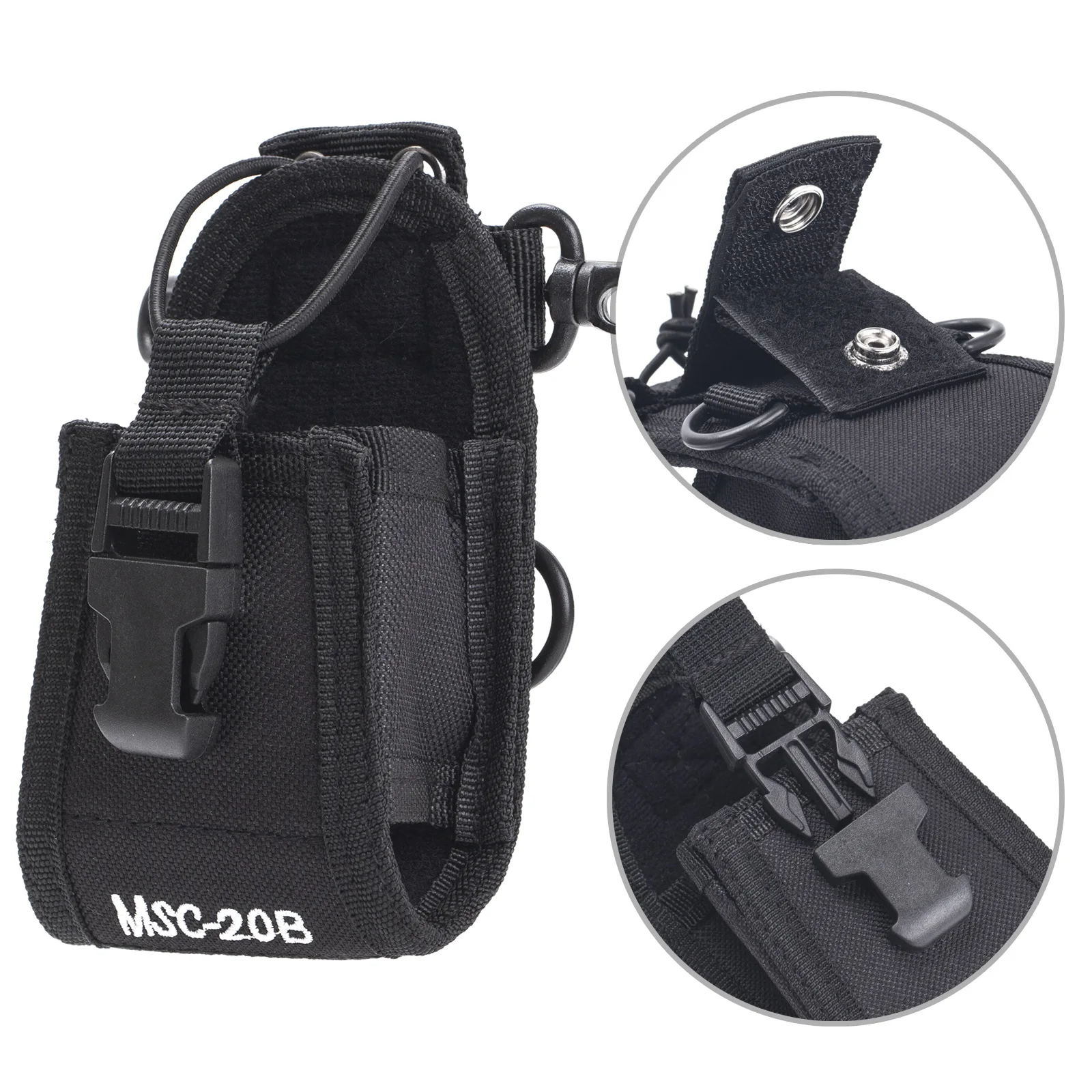 New MSC-20B Two Way Radio Case for Baofeng Walkie Talkie UV-5R UV-82 UV9R Plus UV-888s
