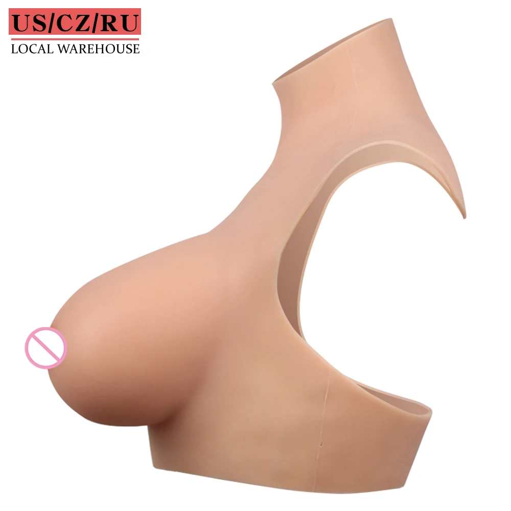 EYUNG Transgender Fake Tits Silicone Breast Forms Crossdresser Fake Boobs Silicone Chest Cross Dressing Fake Breasts Cosplay