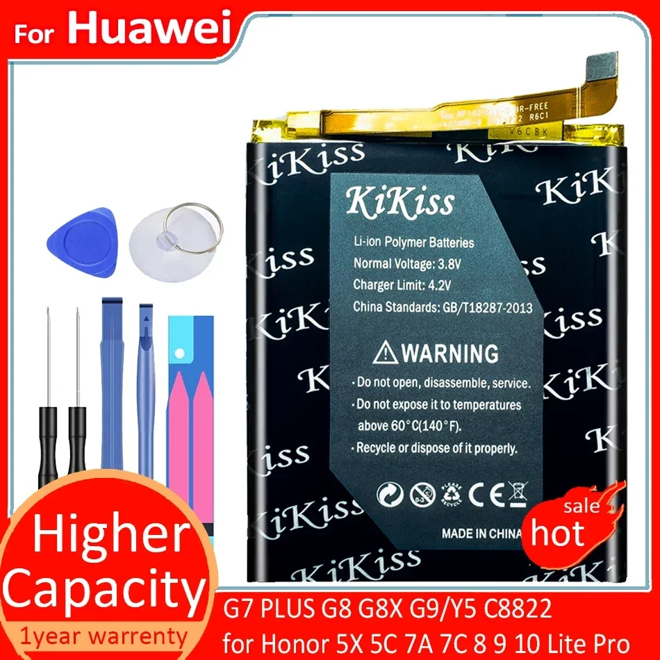 

HB 366481 Аккумулятор для телефона ECW для Huawei hua wei ASCEND G7 PLUS G9 HONOR 5X 5A G8 G8X 5C 7C 8 9 10 Lite 7A Pro Smart 2019 Y5 C8822