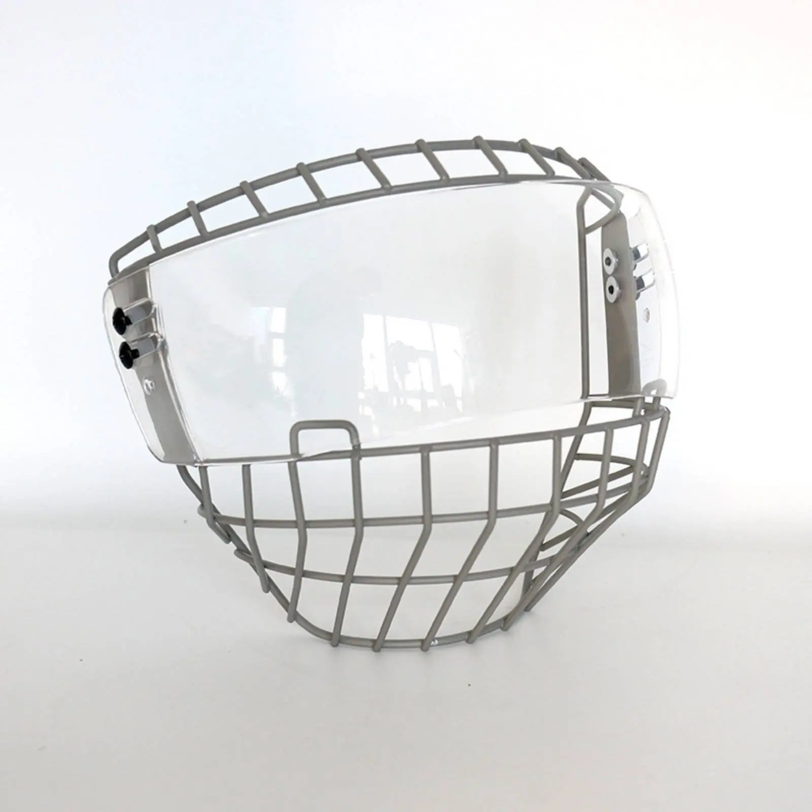 

Wire Frame Face Face Guard Shock Resistant Helmet Frame Visor Combo Ice Puck Sport Face Guard Wide Vision for Adults