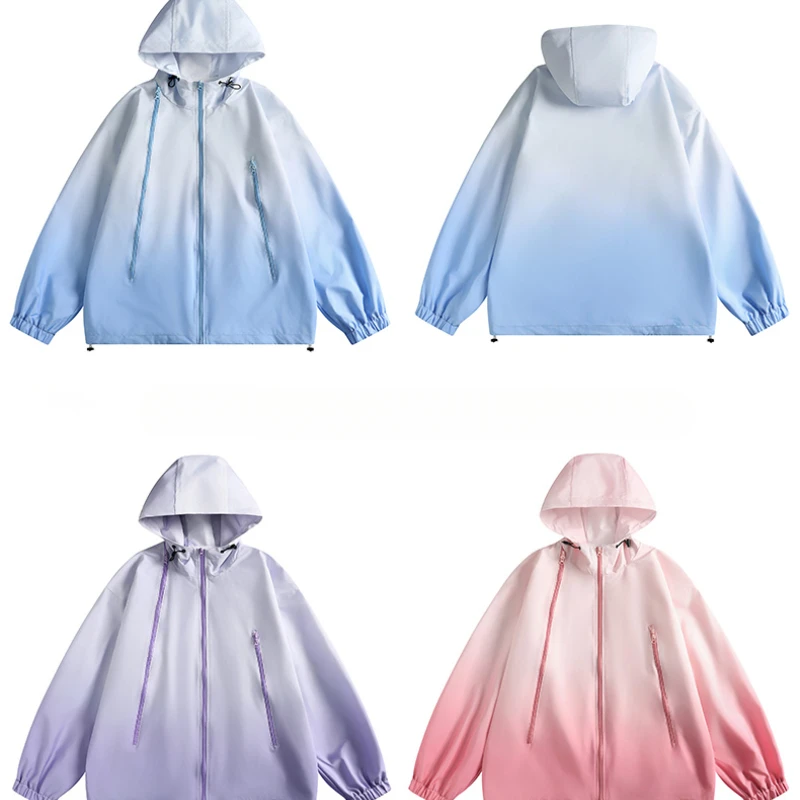 

Women Ski Cycling Men Snow Jackets Waterproof Autumn Running Rain Coats Pullover Lightweight Windproof Hoodie Couple Windbreaker