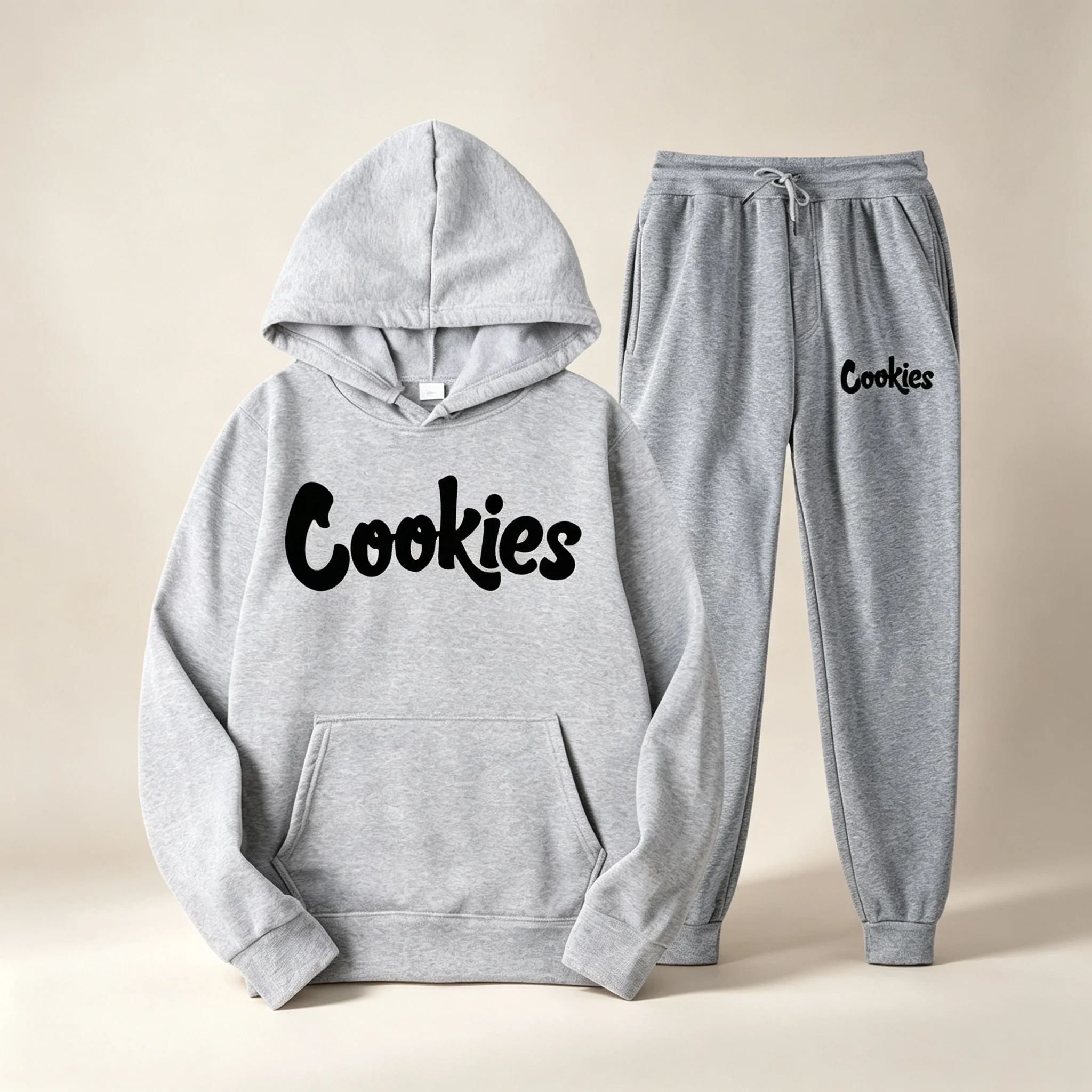 2026 Fashion Trend Hooded Casual 2 Piece Set For Men Women  Hoodie and jogging pants Men's sportswear casual suit view 3