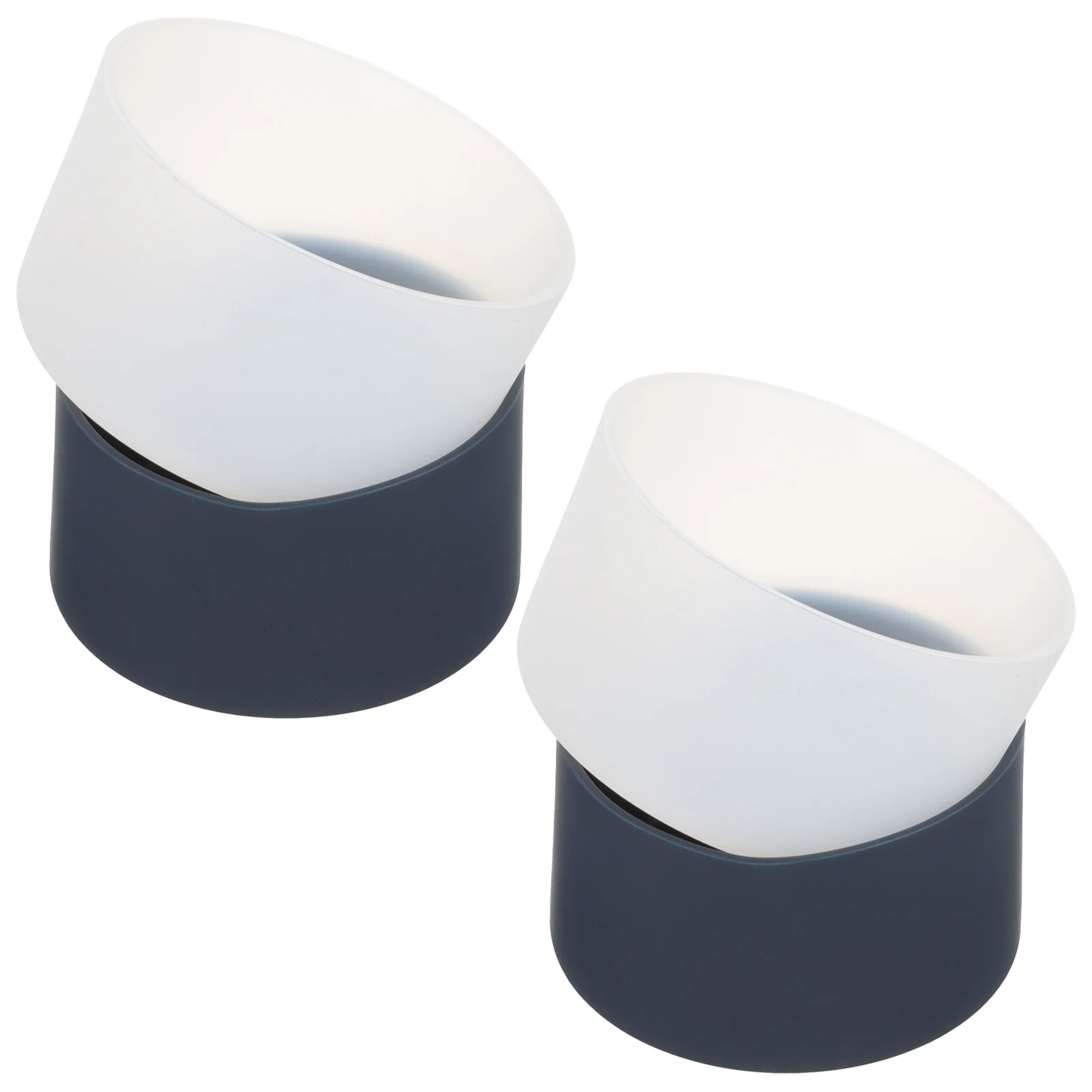 

4Pcs Silicone Water Bottle Boots Anti-Skid Heat Resistant Tumbler Sleeve Cover Multipurpose Insulation Bottle Boot for Sports