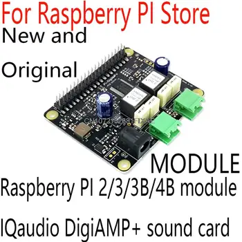 Supports All Raspberry Pi 2/3/3B/4B Models with IQaudio DAC+/DAC Pro/DigiAMP+/Codec Zero for Raspberry Pi Audio