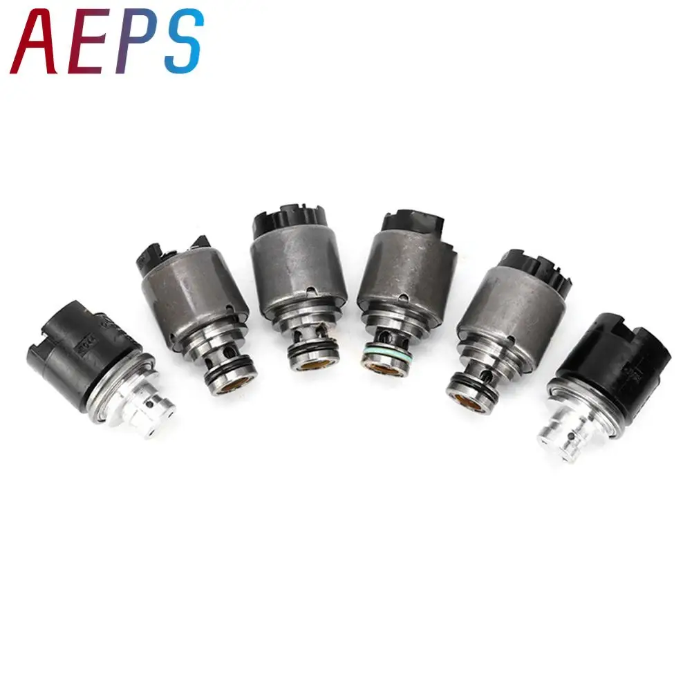 Juego de solenoides de transmisión para Buick Excelle 1.8L 4HP16 ZF4HP16, 6 uds.