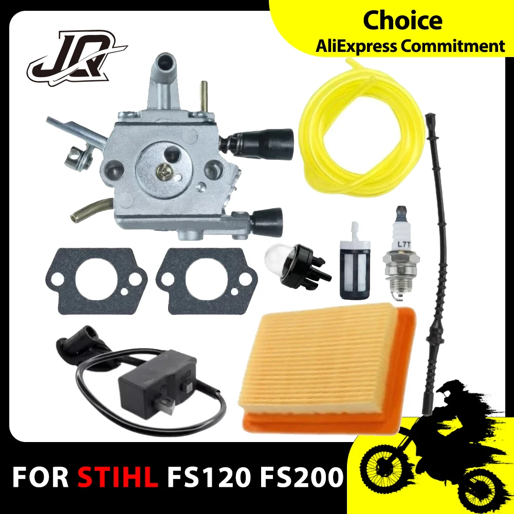 

For Zama C1Q-S51 4134-120-0651 for Stihl FS120 FS200 FS250 FS300 FS350 FR350 FS 120 200 250 300 350 FR350 FR 450 BT 120