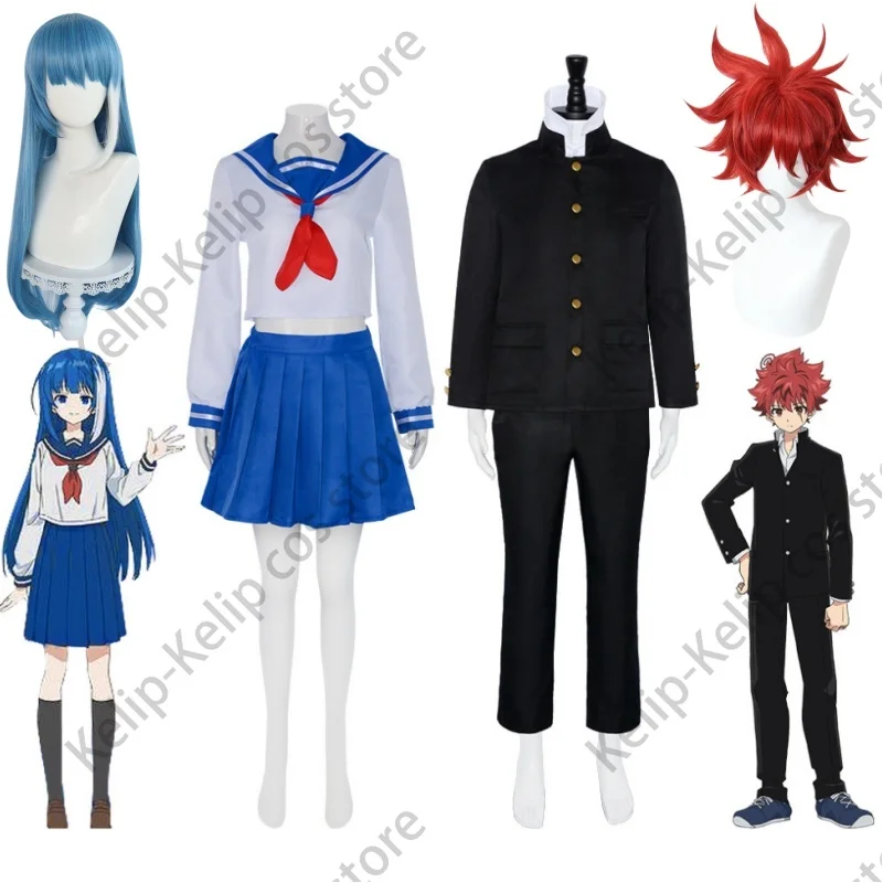 Anime Yozakura Mutsumi Cosplay Costume Asano Taiyo Disguise Full Set Uniform for Adult Halloween Carnival Party Clothes Roleplay