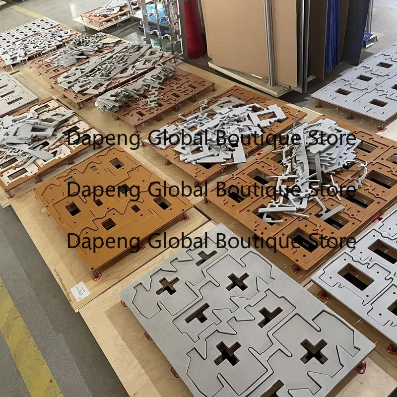 Efficient Easy Operation Multi-Material Blanking Die Cutting Waste Stripper for Paper/Plastic Box