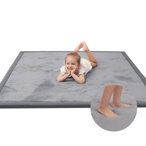 Huloosleep 4 Colors Baby Crawling Play Mats Non-Slip Thick Soft Foam Baby Activity Gym Carpet Baby Game Children's Safety Rug