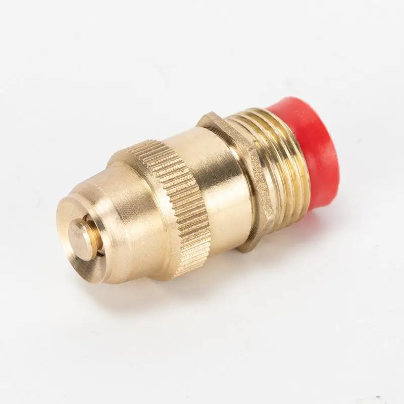 Brass Adjustable Garden Sprinkler Nozzle Set Multi Pattern Water Spray Nozzle For Lawn Irrigation Patio Plant Watering