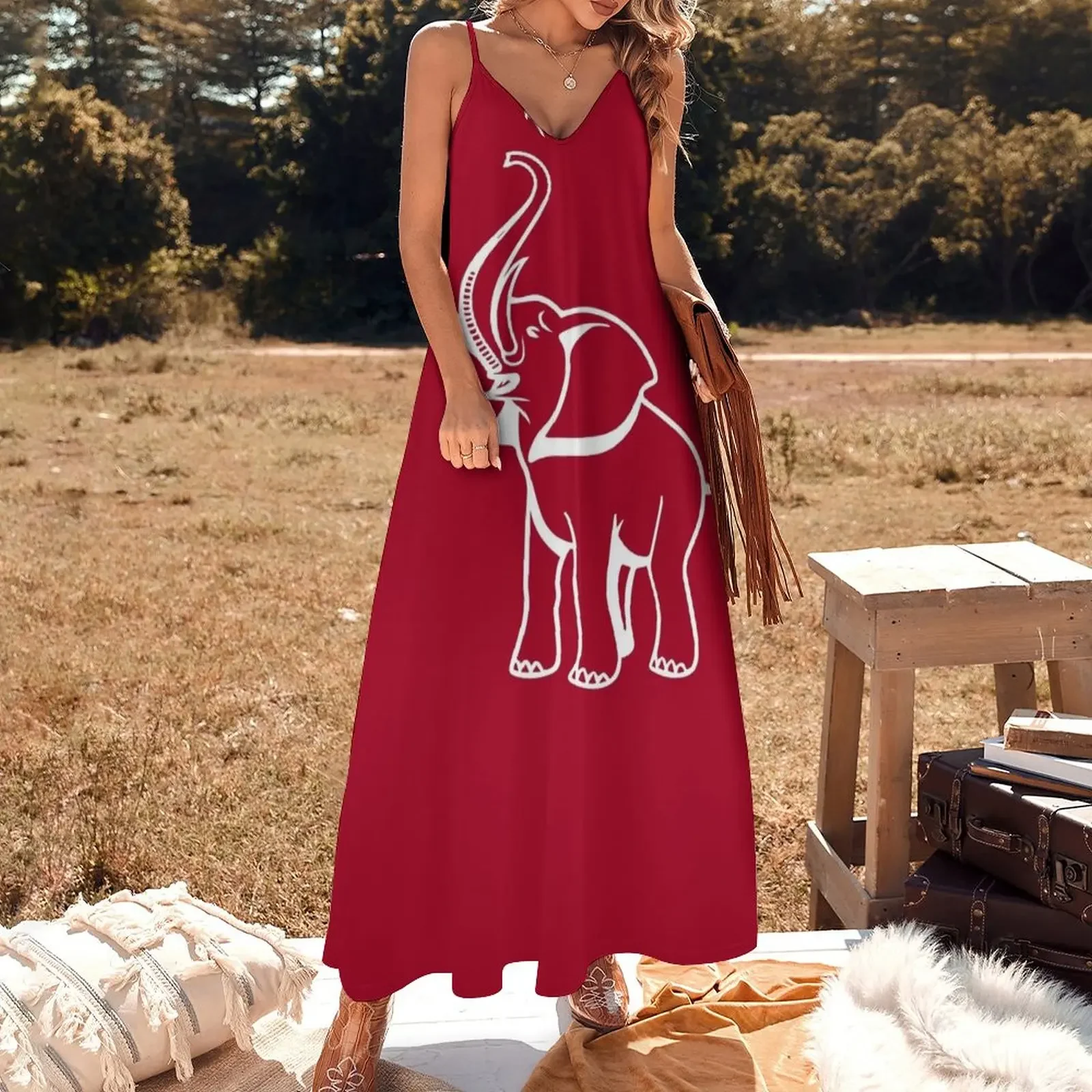 Delta Elephant Sigma Red Theta 2 Sleeveless Dress fairy dress dress summer 2025 women elegant party dresses for women 2025