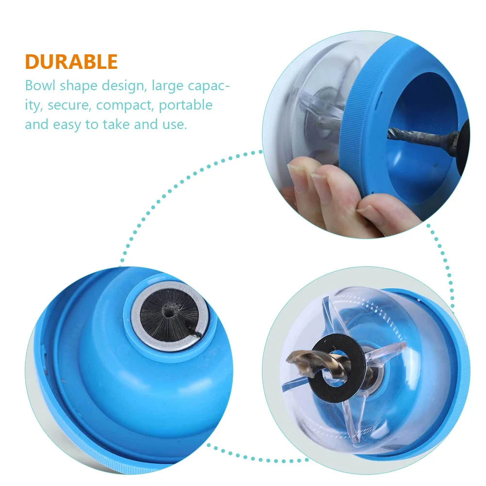 

Electric Drill Dust Cover Collector Power Tools Accessories Plastic Bowl Dust Catcher Large Capacity Portable Non Slip PVC