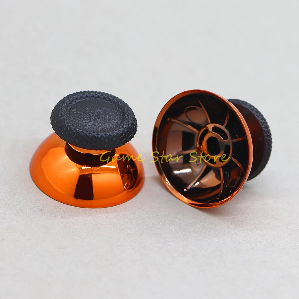 50 قطعة عصا تحكم تناظرية ثلاثية الأبعاد غطاء عصا بلاستيكي كروم Thumbstick قبضة غطاء الفطر لبلاي ستيشن 5 PS5 #5