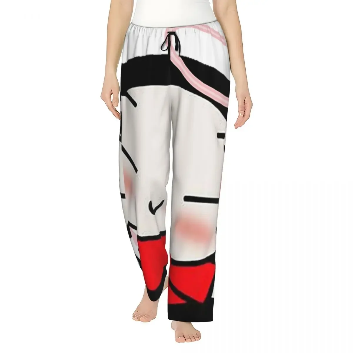 

Custom Cartoon Pucca Women Pajama Pants Lounge Sleep Sleepwear Bottoms with Pockets