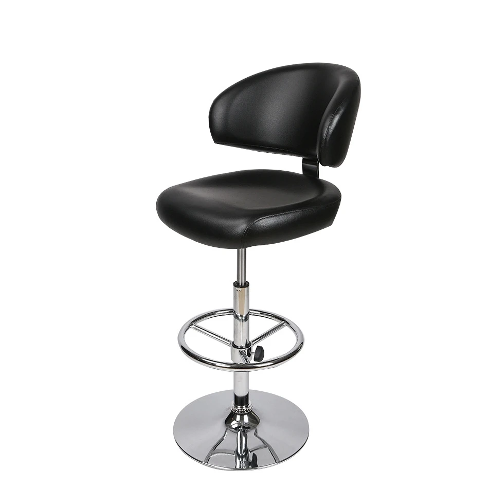 

Fashion 360 Rotating Adjustable High Chair Club Bar Cafe PU Bar Chair