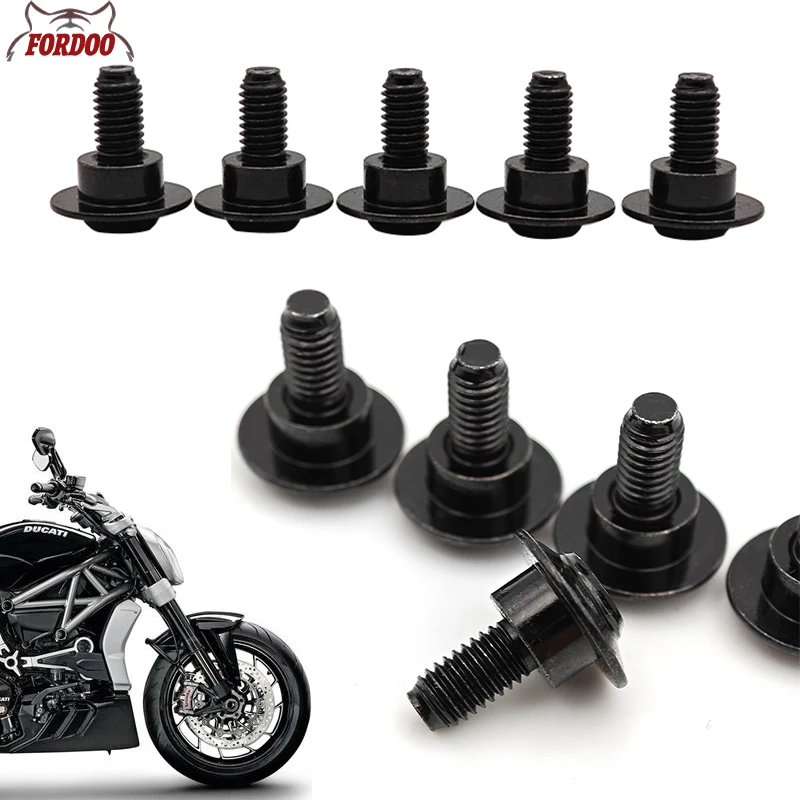 For Ducati Monster 696 796 821 1200 S2R 800 Multistrada V2 V4 950 1100 1260 1200 Desert X Motorcycle Fairing Screws Accessories