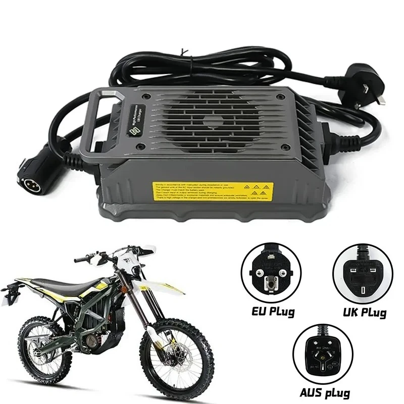 Motorcycles 85V15A Charger for Surron Ultra Bee 15A Fast Charging Silent Motorcycle Electric Dirt Bike UB Charging Tools