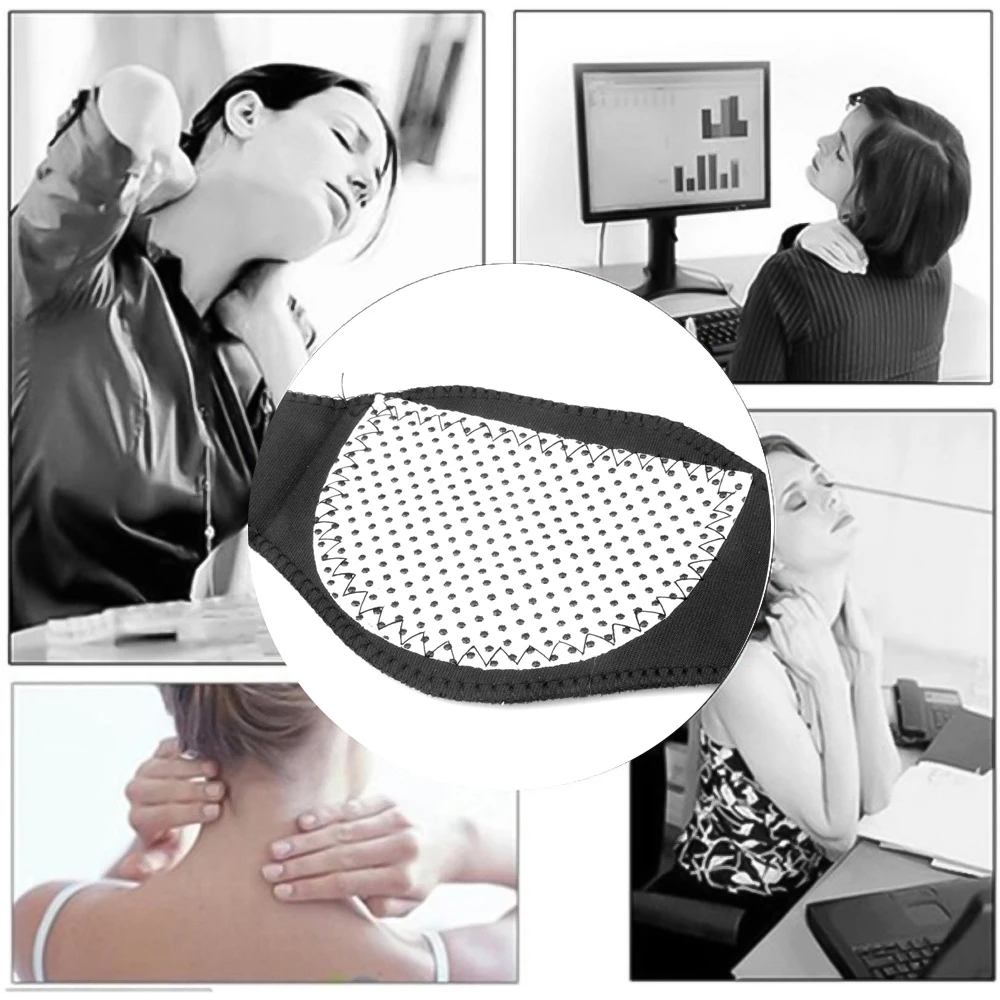 

Самонагревающийся магнитный бандаж для шеи и поддерживающий массажер для шеи, защита шейного отдела позвоночника, самонагревающийся массажер для тела