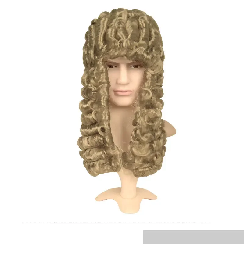 

Halloween Festival Cosplay Lawyer's Headwear Judge's Wig