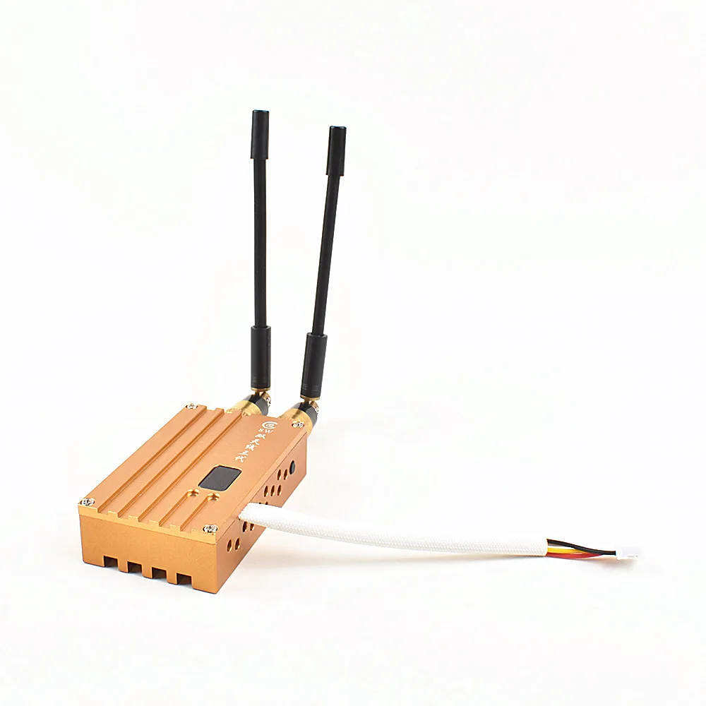 1.2G 8W High Power Wireless Analog Video Transmitter 12CH Receiver FPV Transmission System for RC Models UAV Airplane