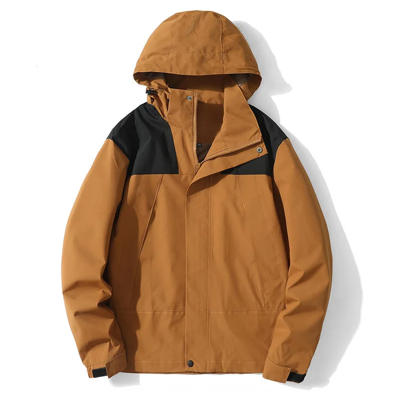 

New Jacket Men's Outdoor Mountaineering Jacket Men's Thin Windproof and Waterproof Jacket
