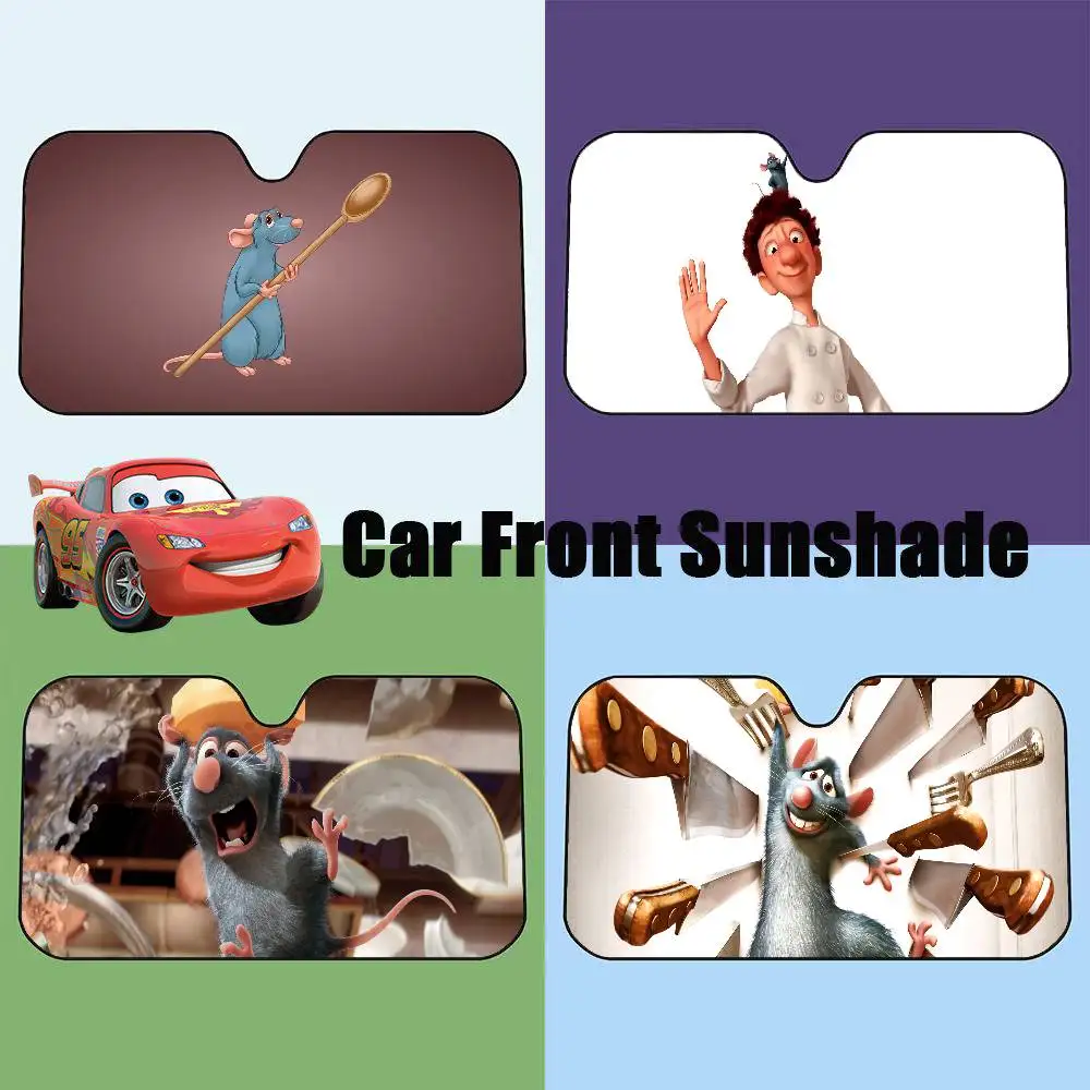 

Ratatouille Car SunShade Car Sunshade, Front Windshield Protector, Foldable UV Resistant Sunshade Cover, Car Accessories