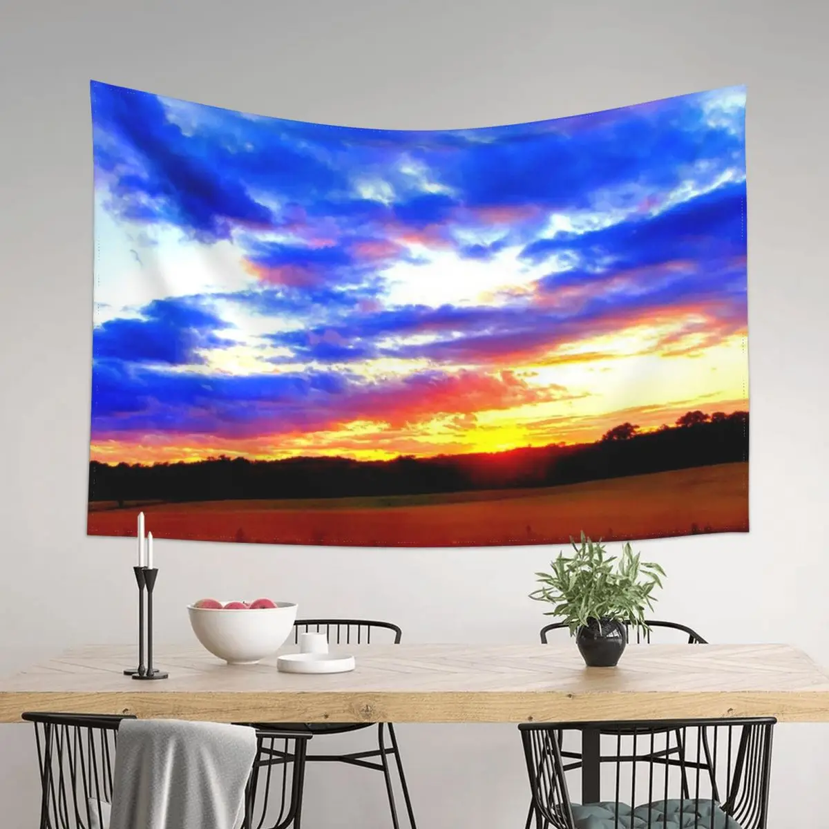 

Wisconsin Sunset Tapestry Wallpapers Home Decor Bedroom Decorations Carpet Wall Korean Room Decor Tapestry