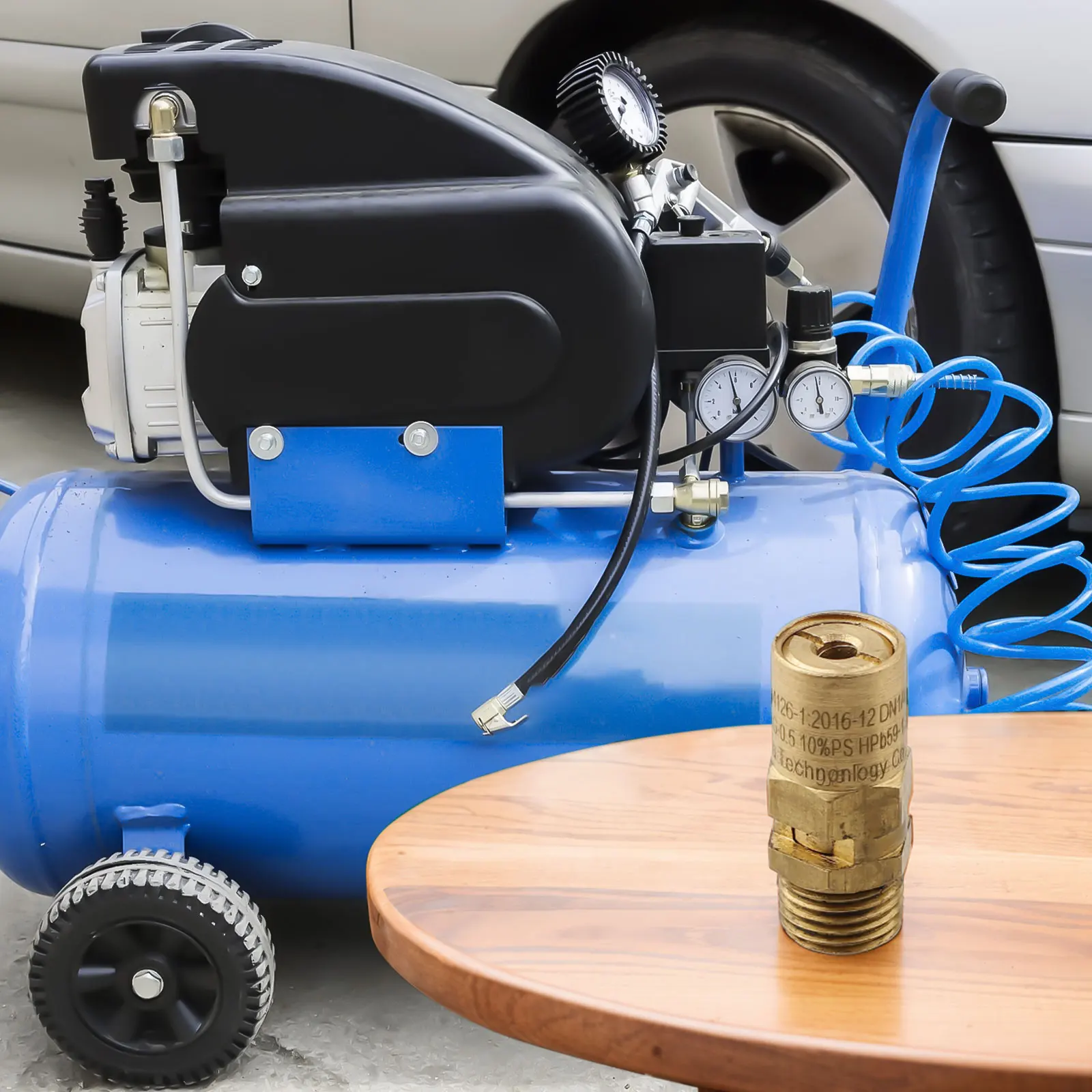 Keep Your Air For COMPRESSOR Running Smoothly with this for durable Safety Valve 9 11BAR Pressure Relief Brass Body
