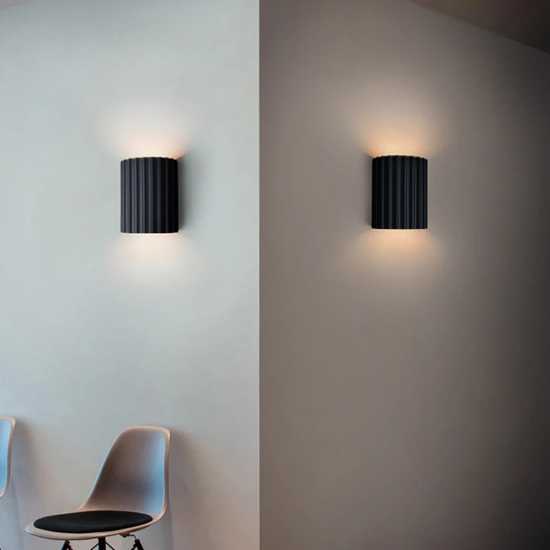 

Modern Design Wall Lamp Nordic Resin Material Pumpkin Shape Wall Light Corridor Bedroom Lustres Indoor Decoration Lighting