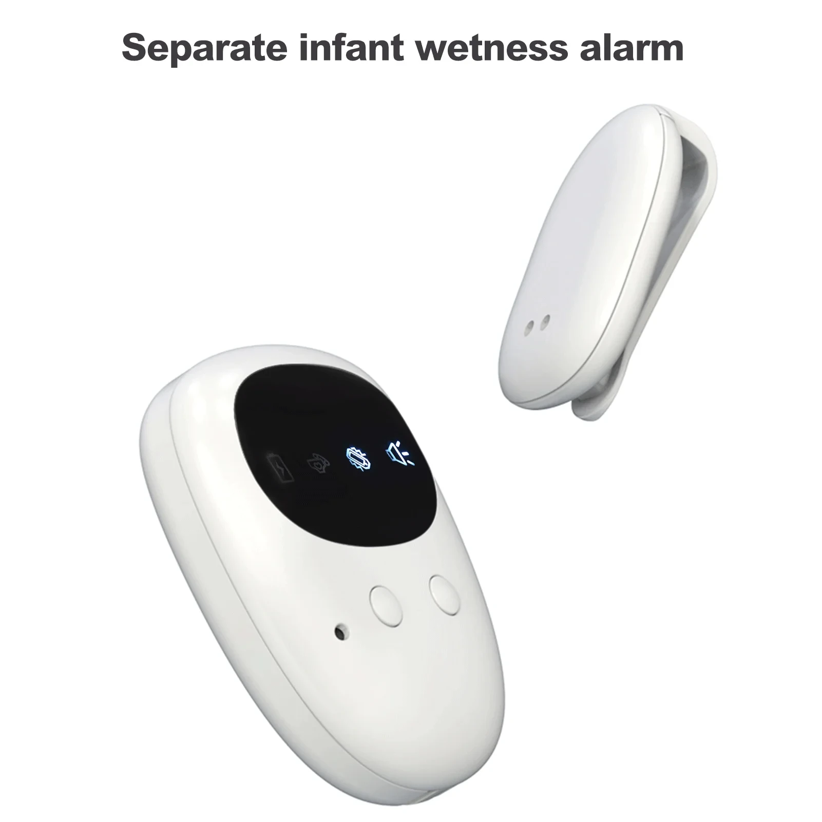 Wireless Bedwetting Alarm Pee Alarm with Receiver for Boys Grils Kids Potty Training Elder Care 10-20M Range Vibration Reminding image 2