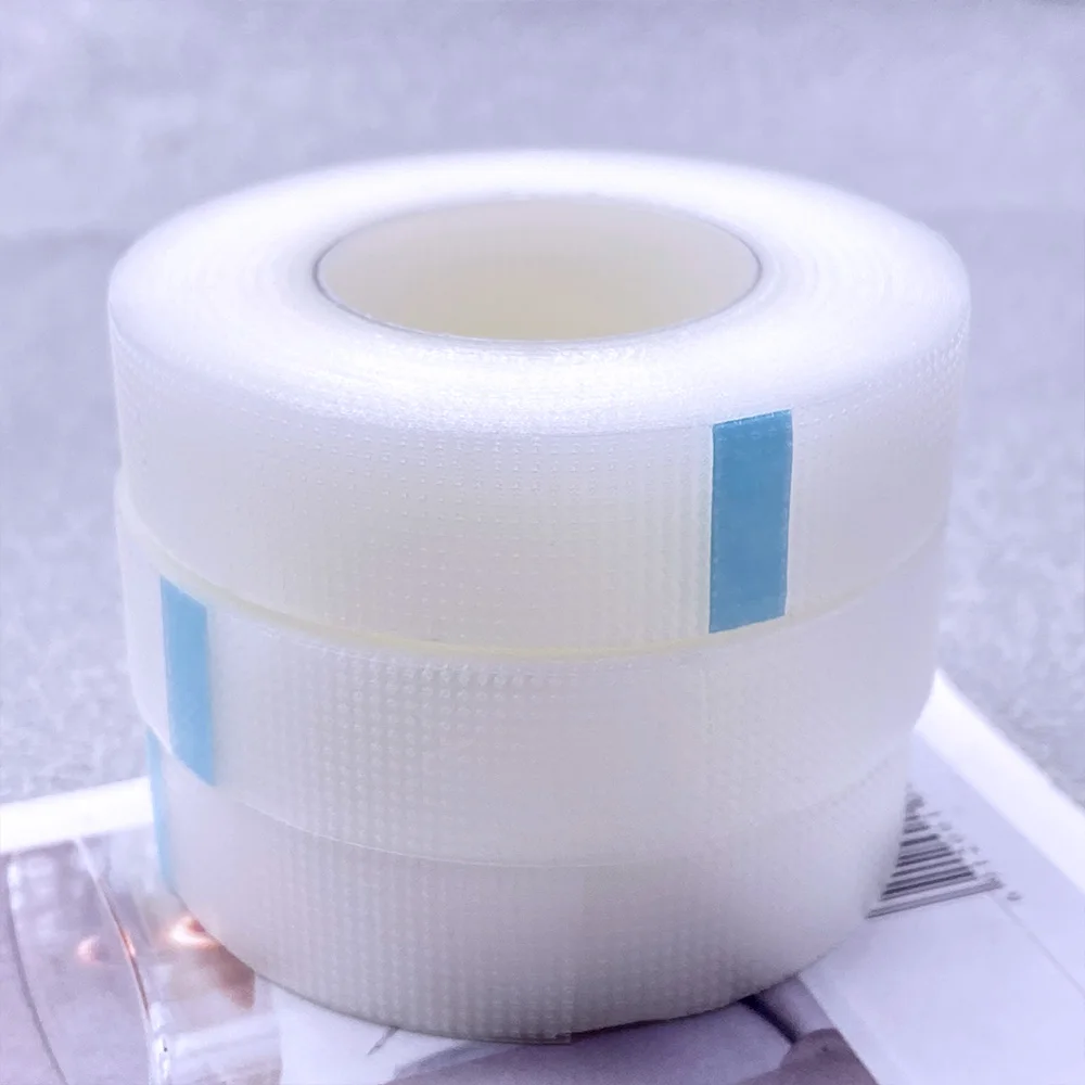 20 rolos de fita de cílios pe fita de papel de extensão de cílios respirável pe remendos adesivos sob almofada de olho enxertia fitas atacado