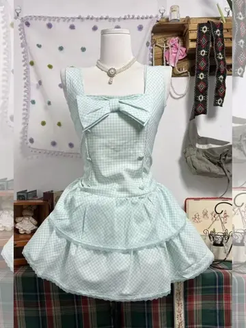 10 best sales grön lolitaklänning - №5