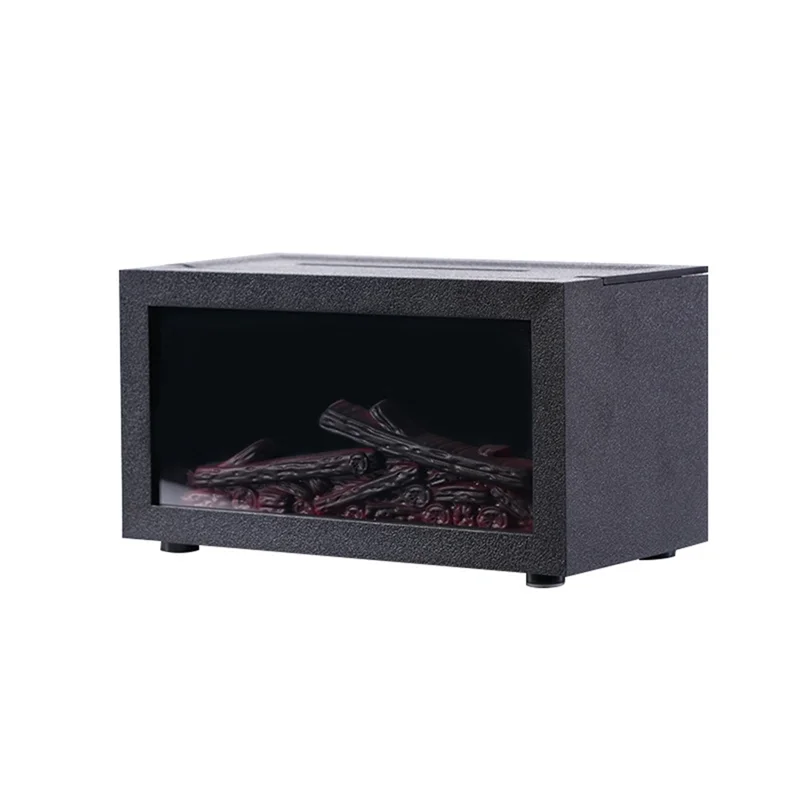 

AT82-Ретро увлажнитель воздуха для камина, диффузор эфирных масел пламени с ночником, ароматизатор, увлажнитель