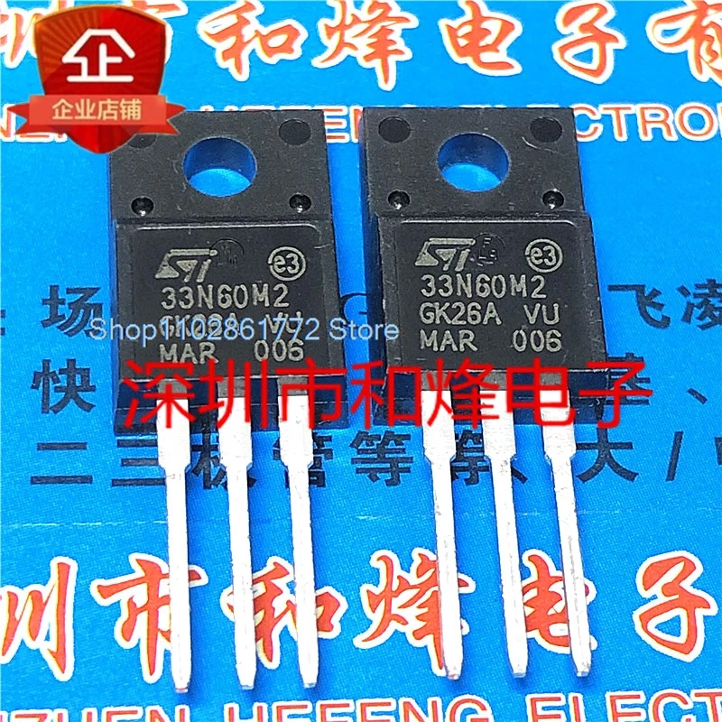 

(5 шт./партия) 33N60M2 STF33N60M2 TO-220F 600V 26A