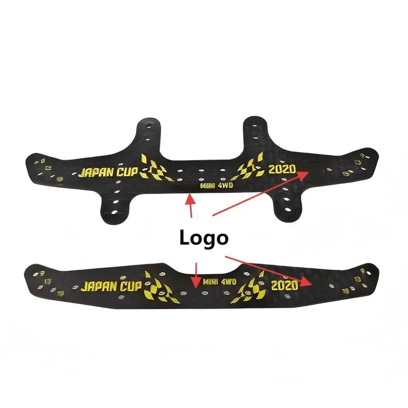 4WD Car Parts Front & Rear Spoiler Set 2013/2015/2019/2020 Edition for Tamiya