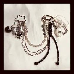 Fashionable handmade bag pendant, diverse punk bag decoration, keychain