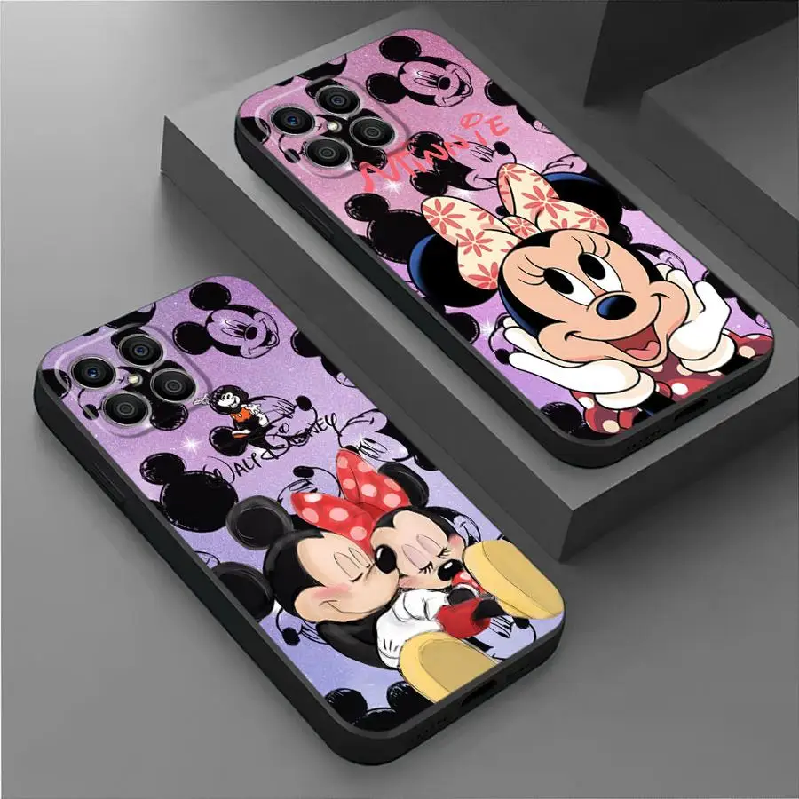 Disney Mickey Minnie Cute Phone Case for Honor X6 X8 8X Magic5 Lite X6a X8a X9a X7 70 90 Pro Magic5 Silicone Capa