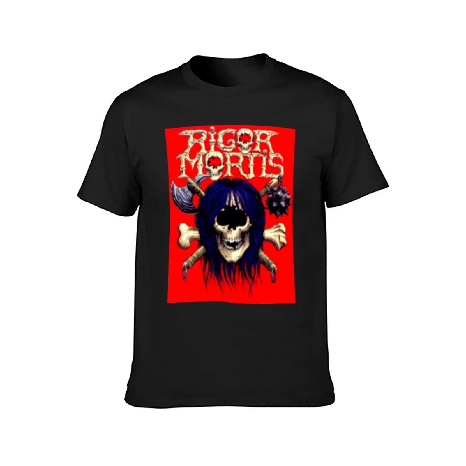 Rigor Mortis T-Shirt oversizeds anime stuff workout shirts for men