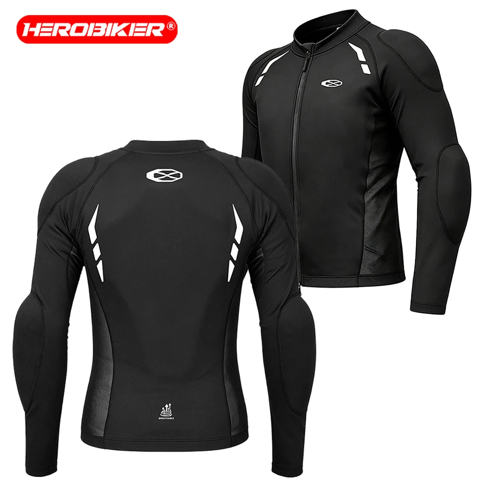 Men's Motorcycle Armor Summer Breathable And Anti Fall Soft Armor Off-road Racing Armored Motorcycle Equipment M-2XL