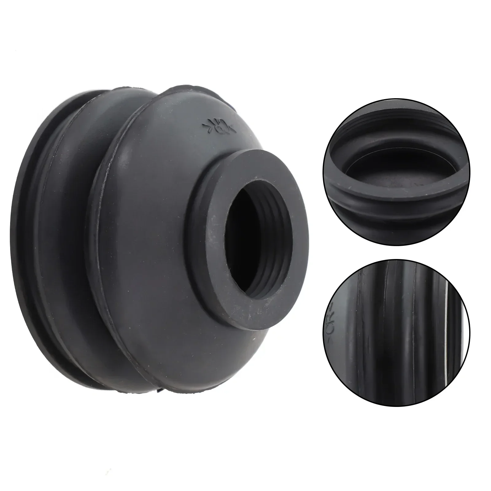 Rubber Ball Joint Dust Boot Covers Track Rod End Set Kit Minimizes Wear Improves Handling Fuel Efficiency Boost