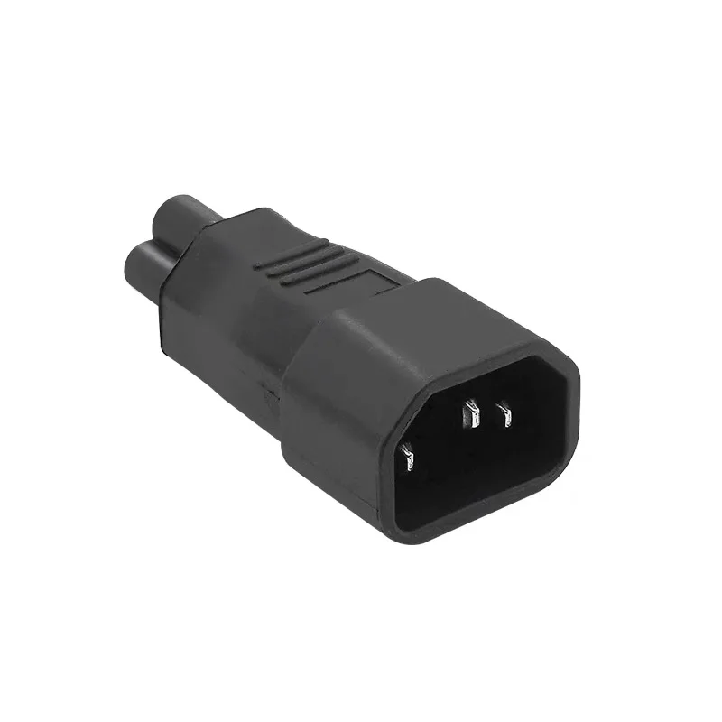 IEC 3Pin C6 Male to 3Pin C13 Female Micky Mini Power Adapter Convertor Adaptor