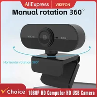 Cámara 1080P HD para ordenador, cámara HD USB con micrófono incorporado, cámara de red USB, cámara Web para trabajo con micrófono y trípode