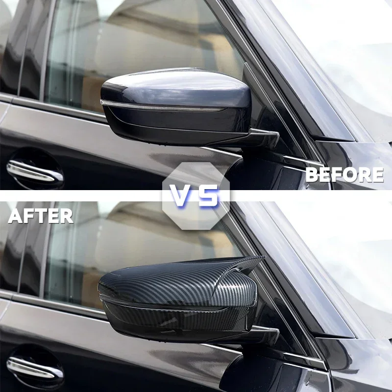 For BMW 3 5 7 8 Series G20 G21 G28 320d 330e 330i G30 G38 G11 G12 G15 G16 Car Side Wing Mirror Cover Rear View Caps