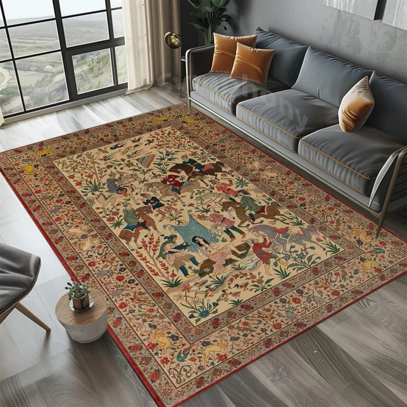 Alfombra con estampado de esce - Hunting Outdoor Christmas Decorations reseña y precio